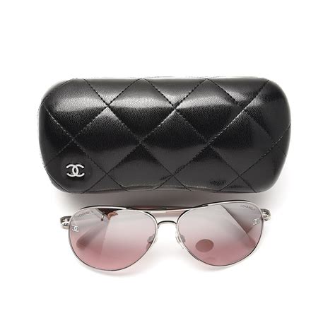 chanel pilot sunglasses 4189tq|chanel pink pilot sunglasses.